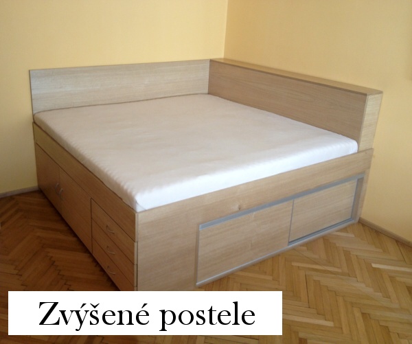 zvýšené postele